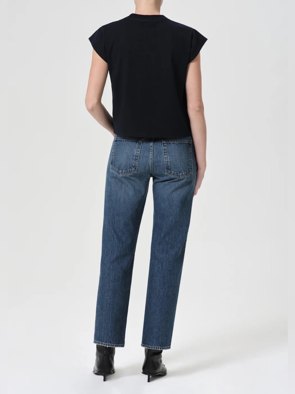Agolde Valen Straight Leg Jeans Essence - Picture 2 of 9